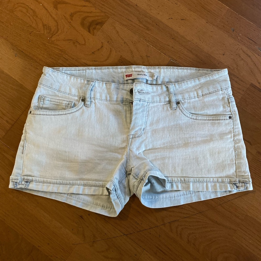 Levi’s Denim Shorty Shorts